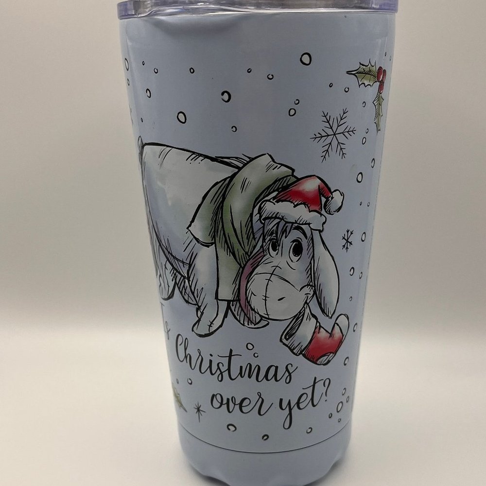 #16 Flux Outfitters Winnie The Pooh Eeyore Santa Hat Stocking Travel Mug
